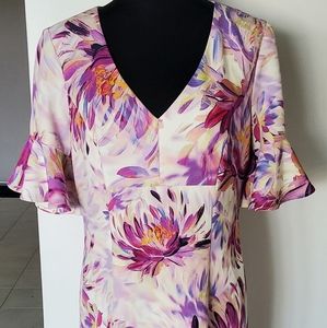 Brand New! Trina Turk Floral Midi Dress